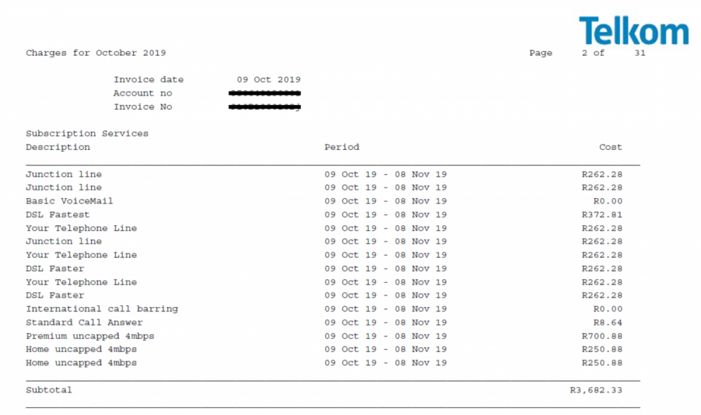 Virtual Business Landlines South Africa United
