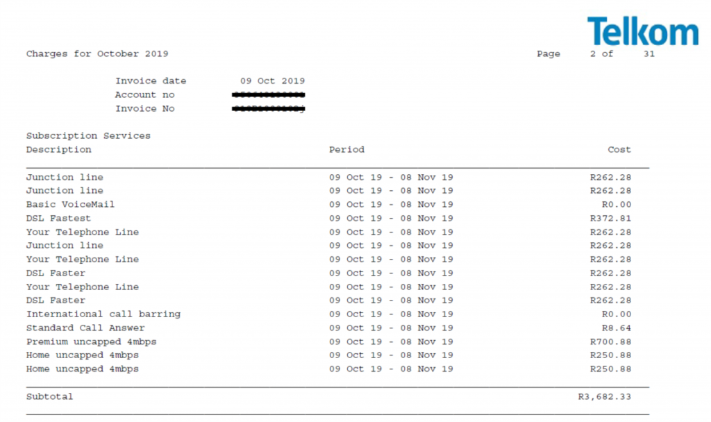 Virtual Business Landlines South Africa United