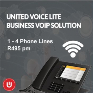 United Voice Lite B2B VoIP Package (1 - 4 VoIP Phone Lines)