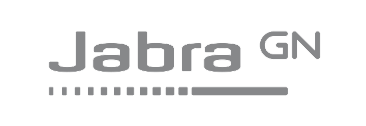 Jabra logo in grey