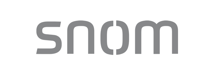 snom logo in grey